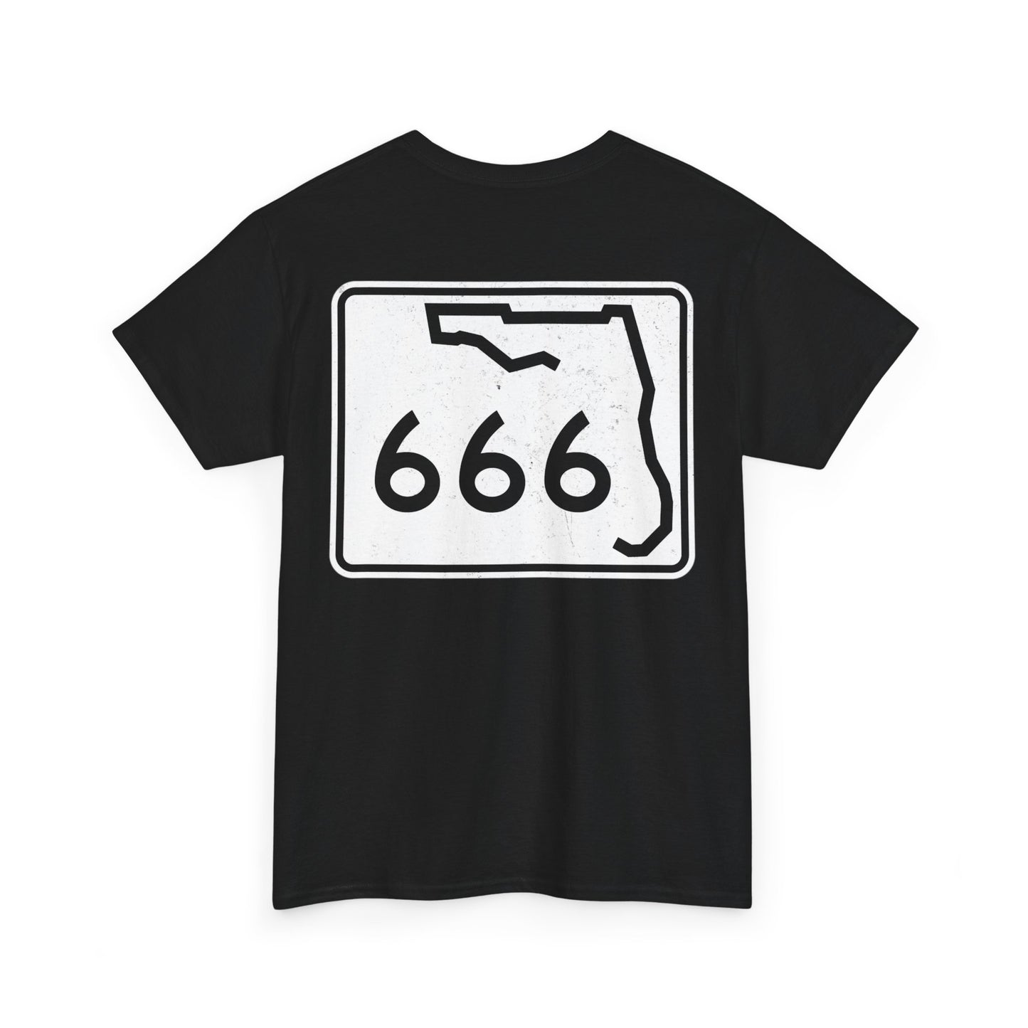 666 White Logo - Men's T-shirt