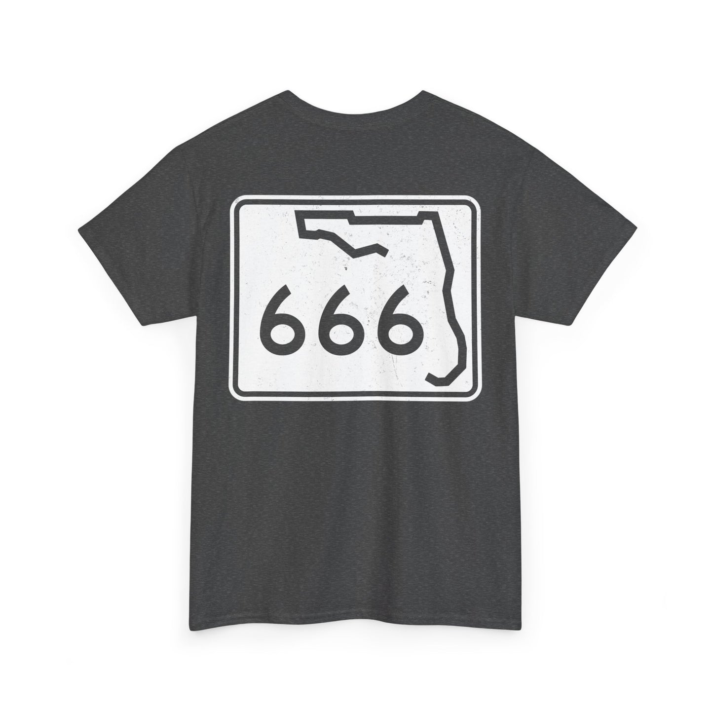 666 White Logo - Men's T-shirt