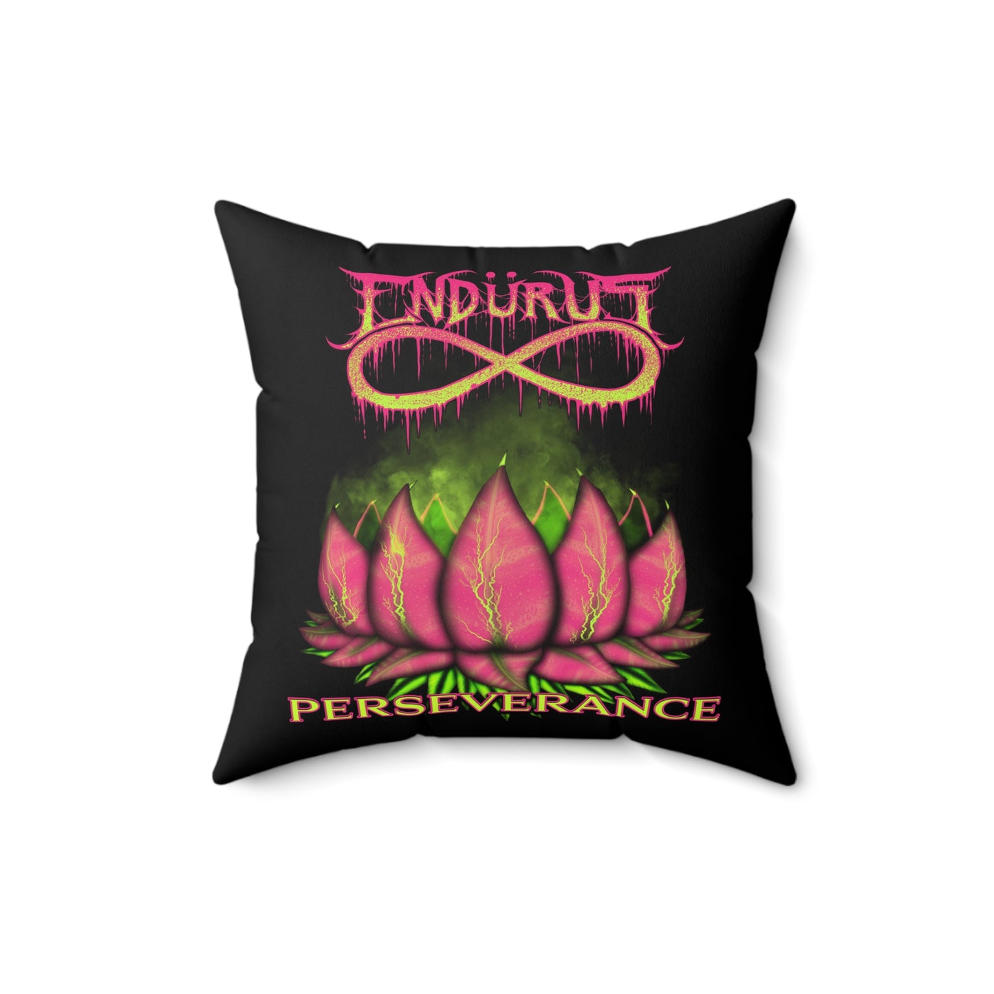 Perseverance Lotus -  Pillow