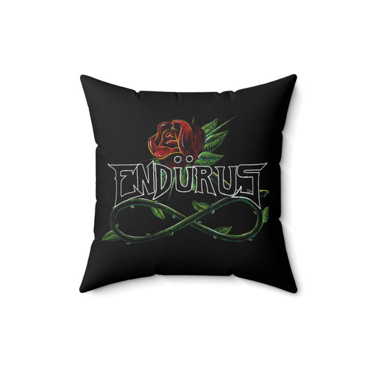 Classic Rose Logo / Skull Screamer -  Pillow