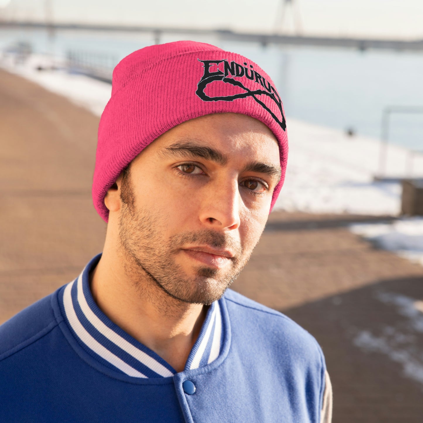 Endurus - Black Logo Beanie