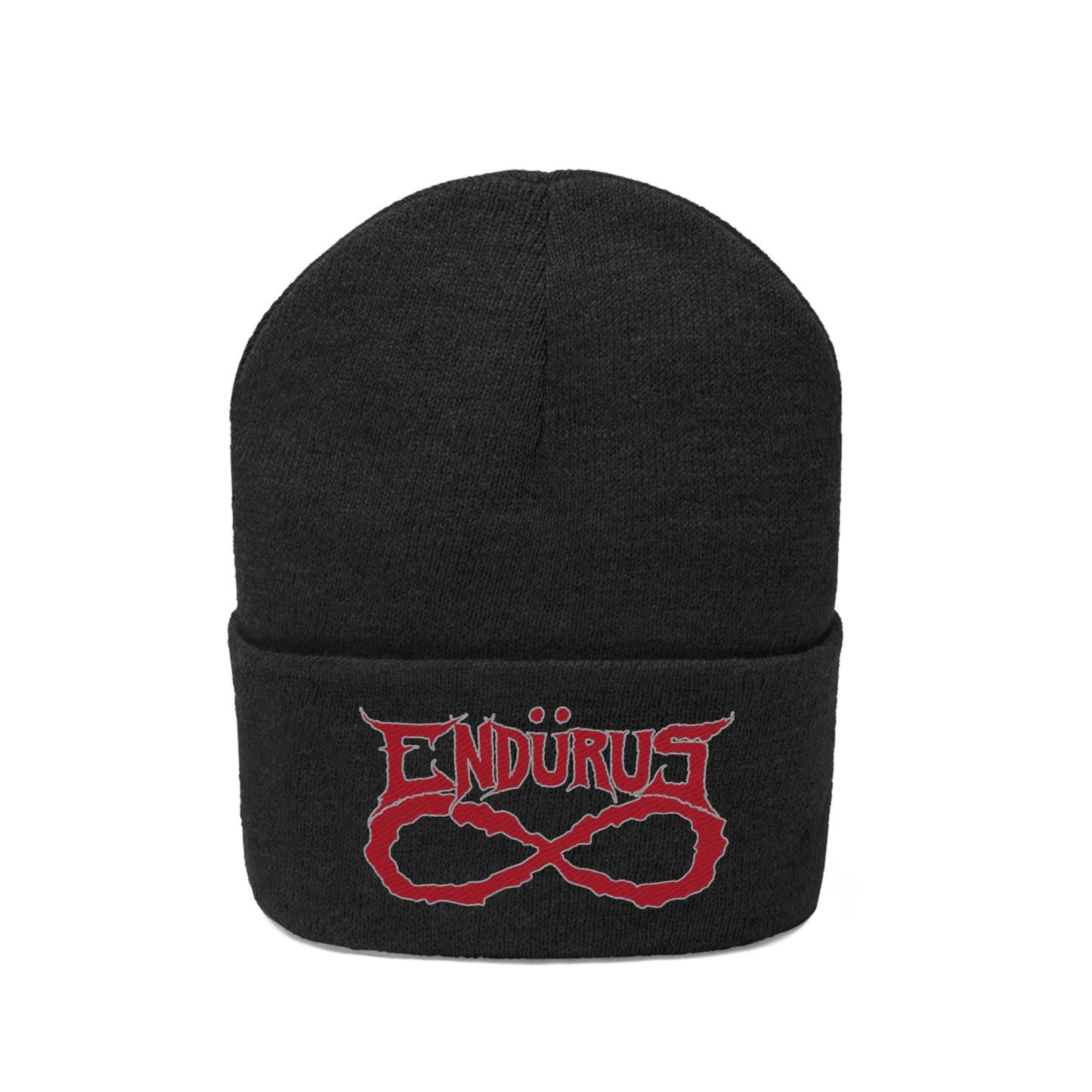 Endurus - Red/White Logo Beanie