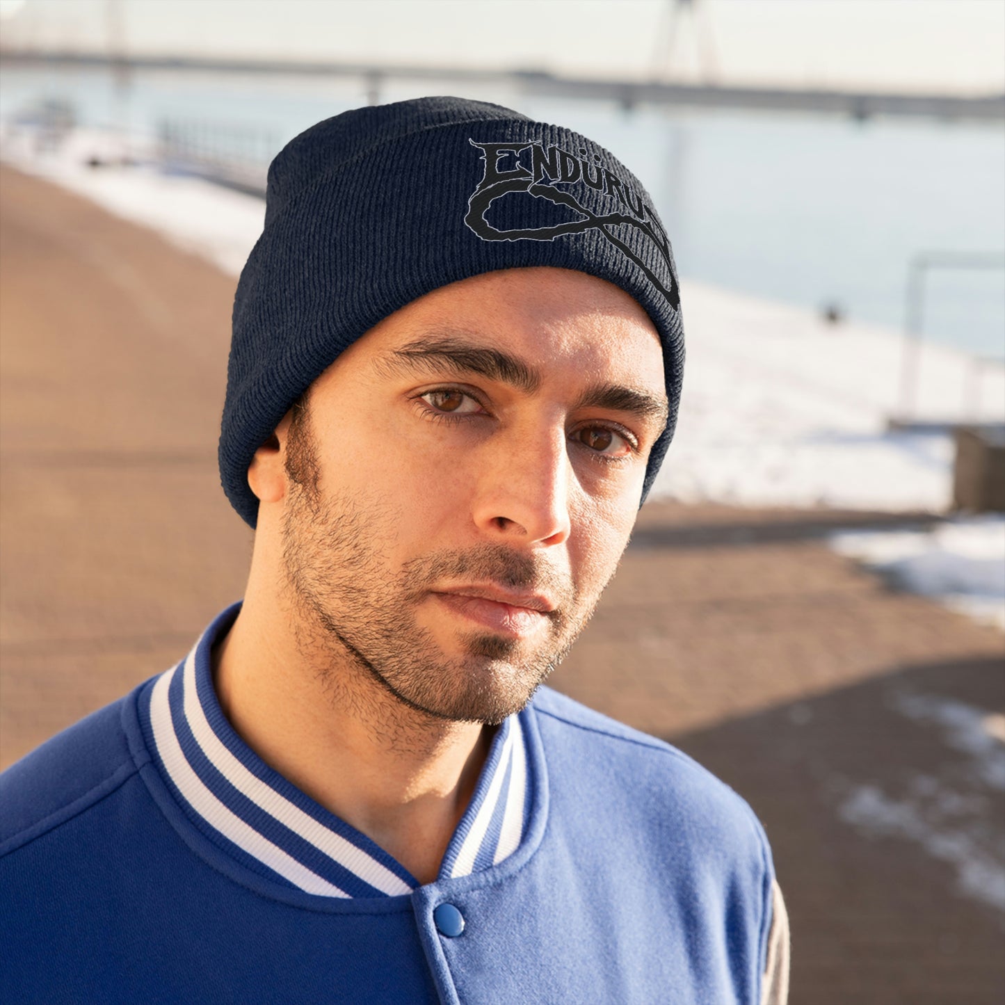 Endurus - Black Logo Beanie