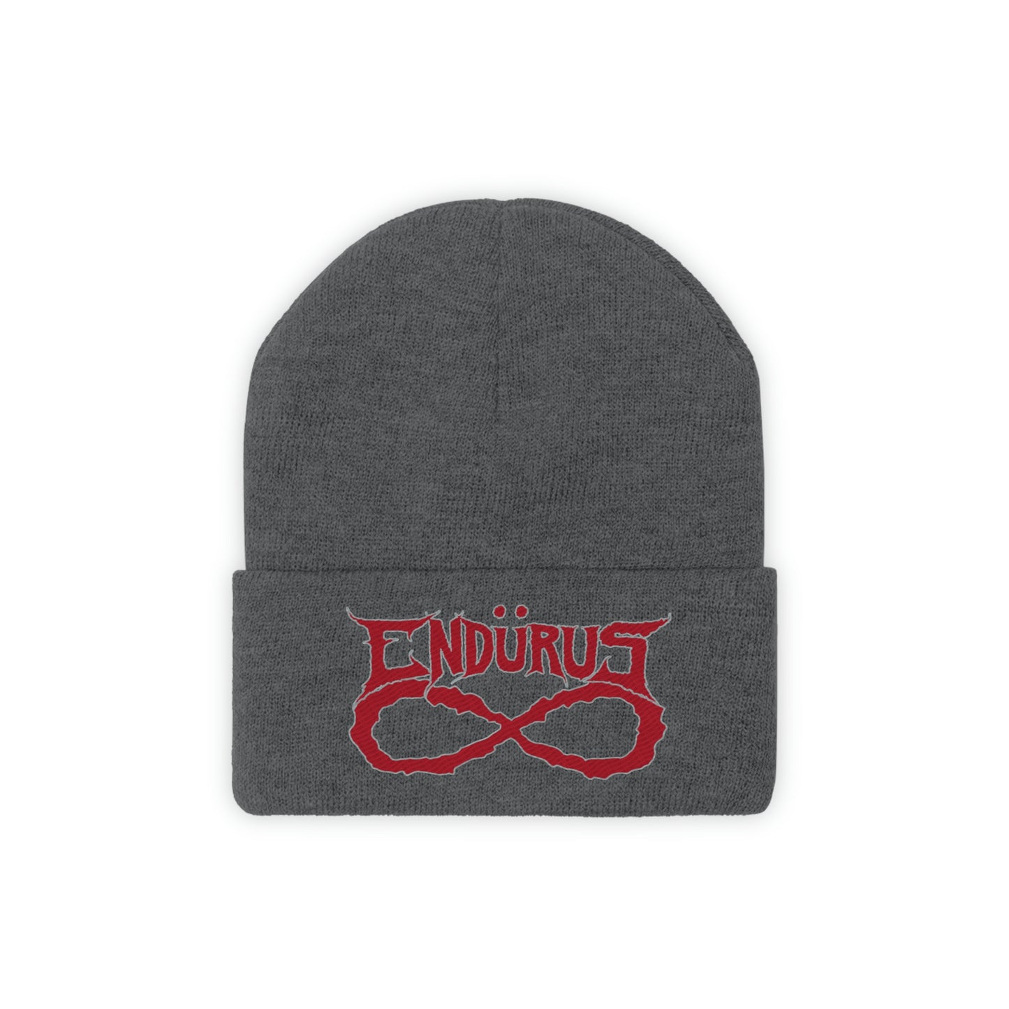 Endurus - Red/White Logo Beanie