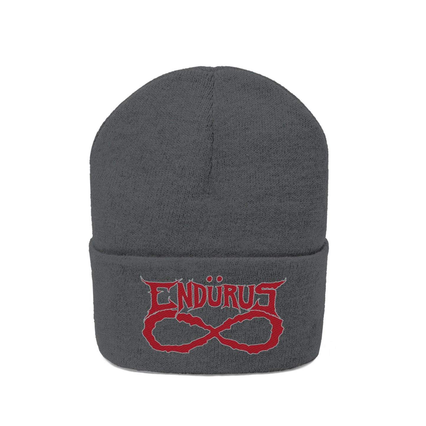 Endurus - Red/White Logo Beanie