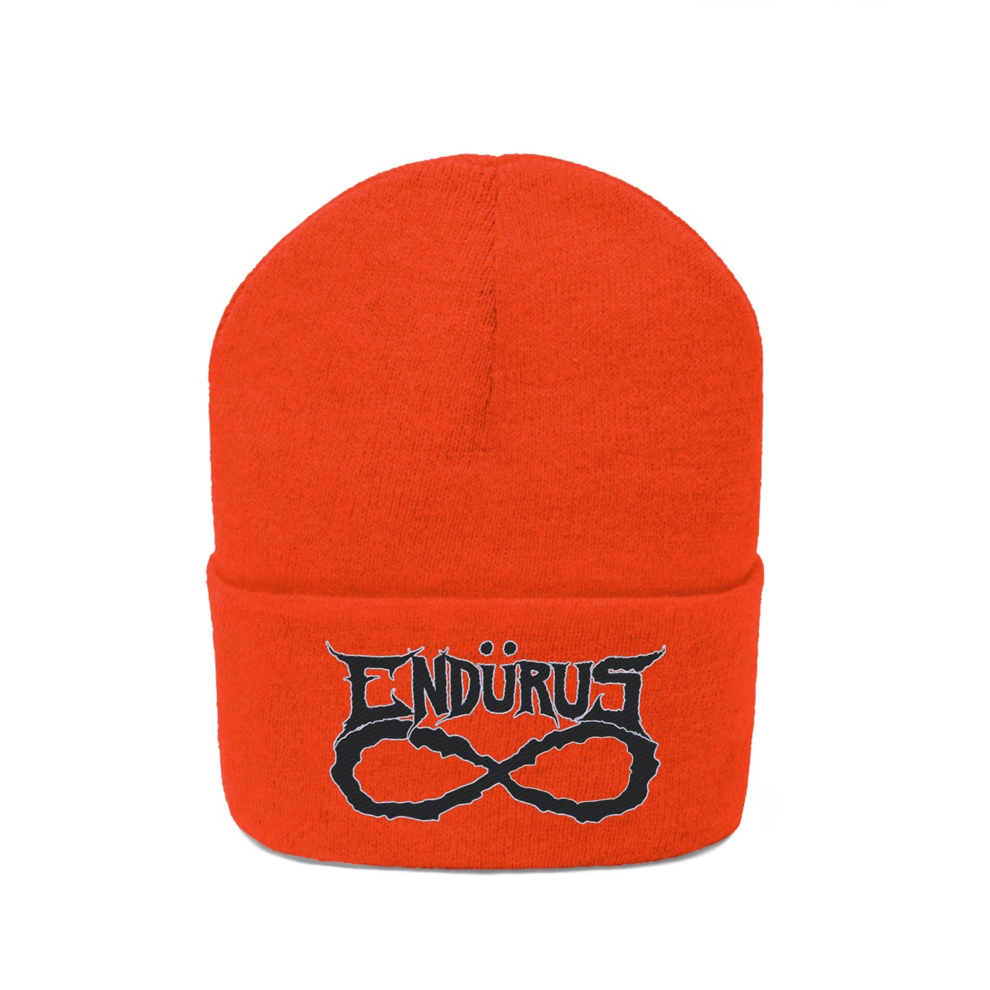 Endurus - Black Logo Beanie