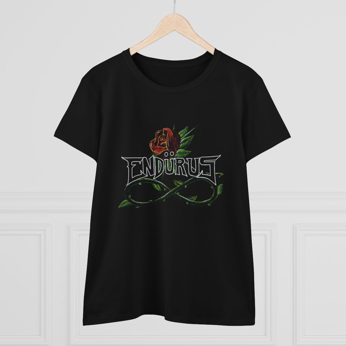 Classic Rose Logo -  Women's T-shirt